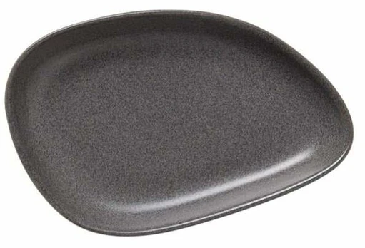 Lėkštė serviravimo Was Rockzzero, 14.2 cm x 9.5 cm, pilka