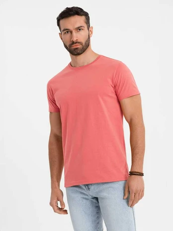 t-shirt for men - coral