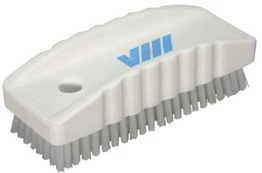 Neglebørste Vikan hvid 48x118mm stiv 64405