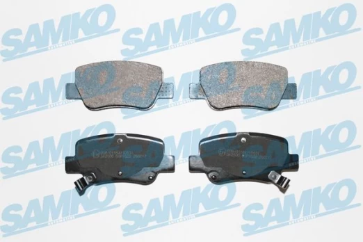 Stabdžių trinkelių rinkinys, diskinis stabdys SAMKO 5SP1522