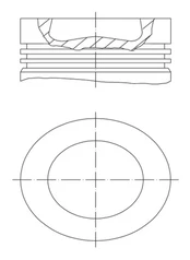 Stūmoklis MAHLE 028PI00155002