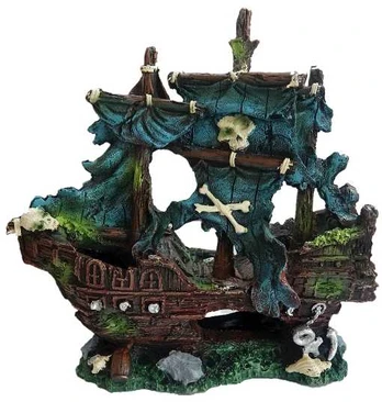 Aqua Nova AQUA NOVA dekoracija STATEK PIRACKI 22x9x23cm