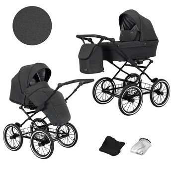Universalus vežimėlis Romantic Kunert 2in1 Anthracite