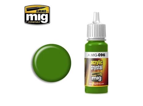 AMMO Crystal akriliniai dažai Periscope Green, 17 ml, 0096