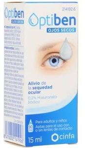 Optiben Dry Eyes Drops 15ml