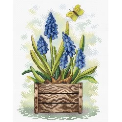 Sapphire Flower SM-206 - Siuvinėjimo rinkinys