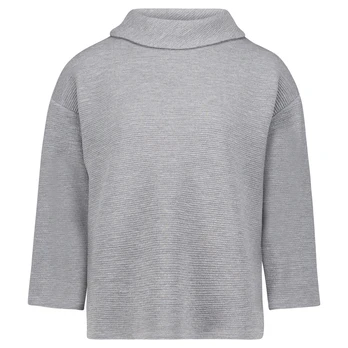 Megzta palaidinė moterims, Mėlyna, Sweatshirt