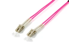 Equip Įranga Įranga LWL Patchkabel LC->LC 7,50 m Multimode Duplex OM4 rapsas Polybeutel kaina