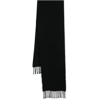 Šalikas vyrams, Juoda, Champ solid wool scarf