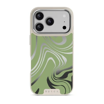 Funky Sensation - iPhone 17 Pro Case, Elite Mirror Light (MagSafe) / Silver