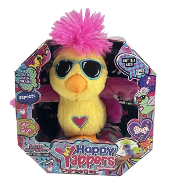 HAPPY YAPPERS interaktyvus pliušinis paukštis Mimi Melody, 9395