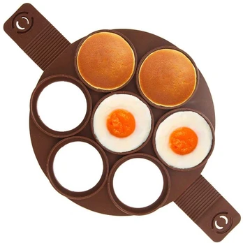 Ruda silikoninė kiaušinių forma SILLINIE 24 cm