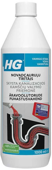 HG novadcauruļu tīrītājs 1 l