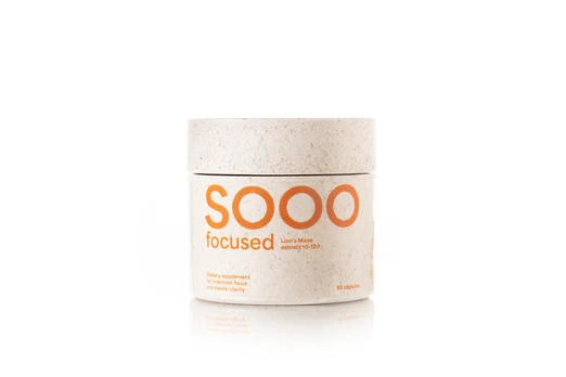 SOOO focused: Lion’s Mane extract 10-12:1 350 mg, N90
