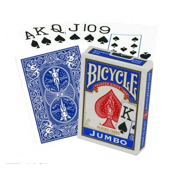 Bicycle Rider Jumbo Pokerio Kortos (Mėlynos)