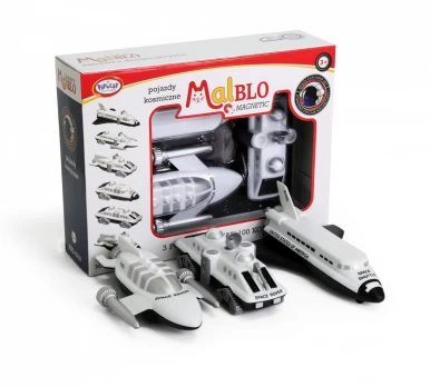 Malik Magnetinės „MalBlo MAGNETIC“ kaladėlės