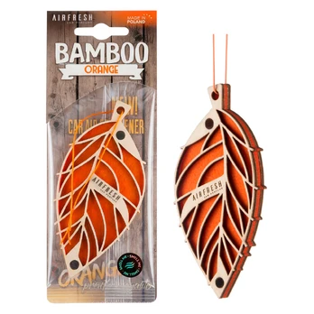 Auto kvapas AirFresh Orange Bamboo serija