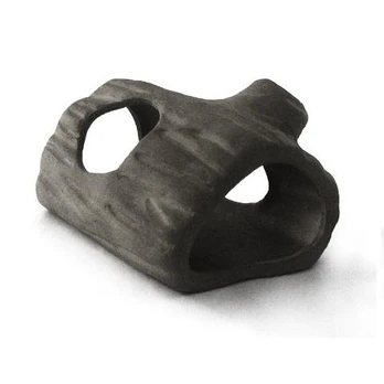 Happet Dekoracija kramikinė šaka su skyle juoda