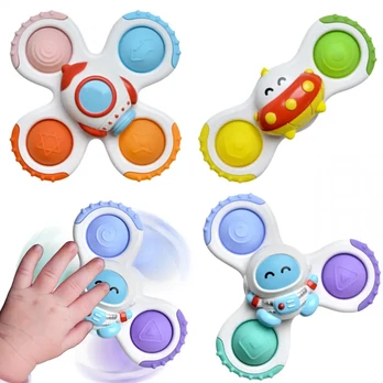 „Woopie Baby Spinner“ jutimo žaislas „Rocket Alien UFO 3 PCS“.