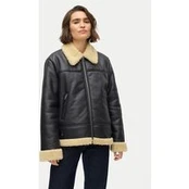 Vero Moda Dirbtinės odos striukė Kay 10310165 Juoda Regular Fit