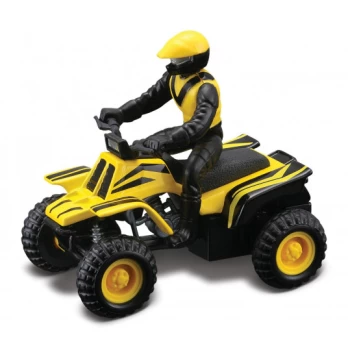 Žaislinis keturratis motociklas Maisto Die-Cast FM
