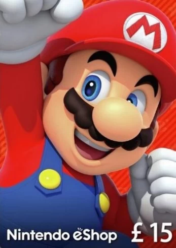 eShop Card 15 GBP Nintendo