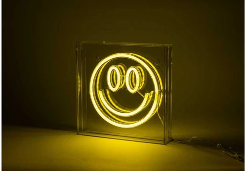Fuj:tech Neon Smiley neon valaisin