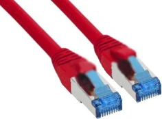 InLine Patch kabel sieciowy Cat.6A, S/FTP (PiMf), 500MHz, czerwony, 7,5m (76807R)