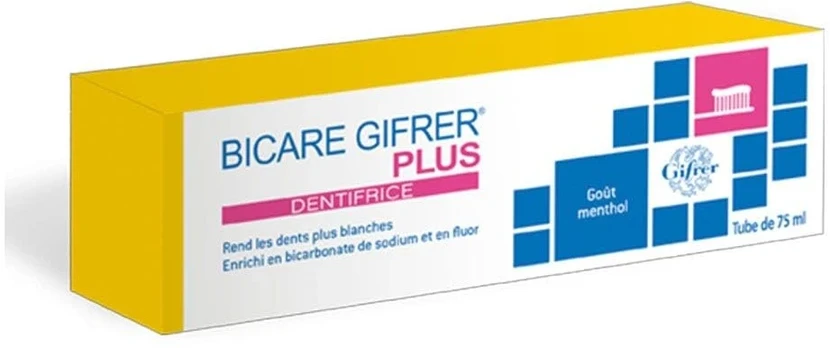 Gifrer Bicare Gifrer Plus dantų pasta, 75 ml
