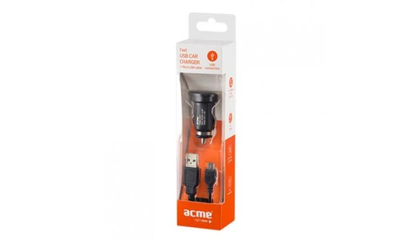 ACME CH10 Fast USB car charger + Micro USB
