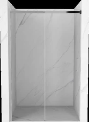 Dušo durys Mexen Omega, 150 cm x 190 cm, chromo kaina