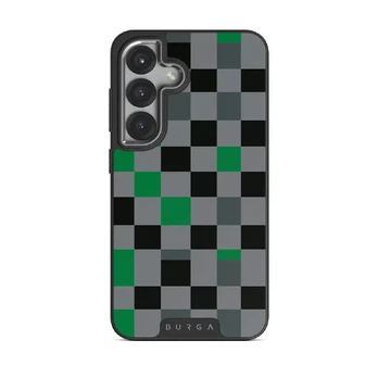 Game Night - Samsung Galaxy S25 Case, Elite Dark (Magnetic) / Silver