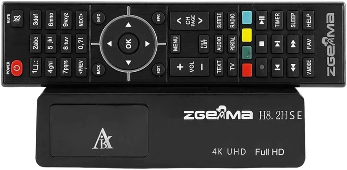 Inne Imtuvas combo Zgemma H8.2H PLUS DVB-S2X + DVB-C H.265 HEVC YOUTUBE