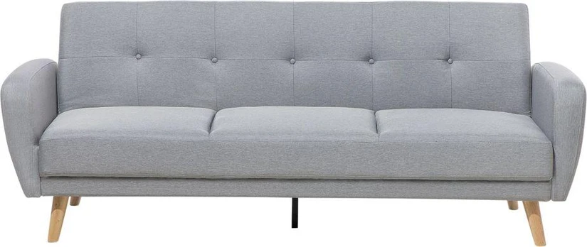 Shumee Sofa 3-io žmogaus pilka FLORA