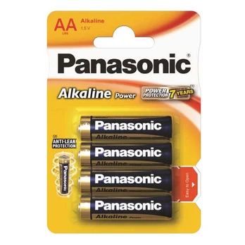 Elementai Panasonic Alkaline LR6 (AA) 4vnt