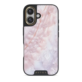Mermaid Crown - Sea Shell iPhone 16 Plus Case, Elite Dark (MagSafe) / Gold