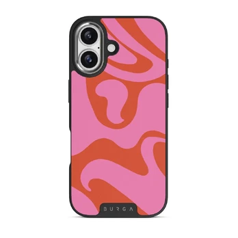 Ride The Wave - iPhone 17 Case, Elite Dark (MagSafe) / Silver