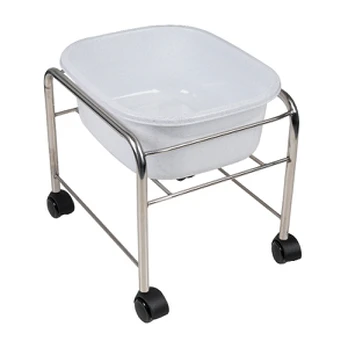 Activeshop Pedikiūro vonelė PEDICURE TRAY CHROME