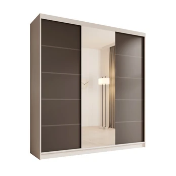 Sliding wardrobe with mirror Sonic 200