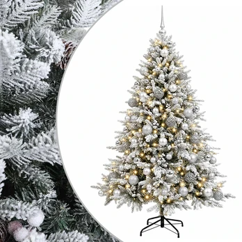 Dirbtinė kalėdinė eglutė su rutuliuku 210 cm 300 LED
