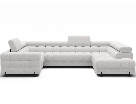 eltap Kampinė sofa, Fectory, 346x205x93 cm, Baltas
