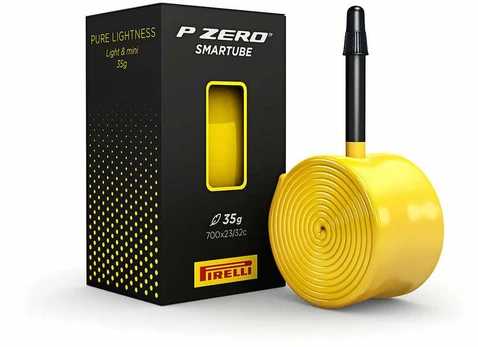 Pirelli P ZERO™ SmarTUBE, 23/32-622, Presta 80mm, Geltona w/ juodas valve