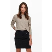 ONLY Megztinis 15234745 Smėlio Regular Fit kaina