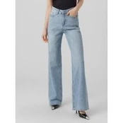 Vero Moda Džinsai Tessa 10283858 Mėlyna Wide Leg