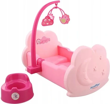 Cradle for doll - 28226 - NURSERY - with POTTY