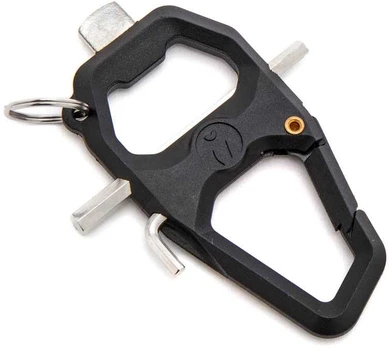 Įrankis - 3 Legged Thing Toolz Multi Function Carabiner 20vnt Juodas