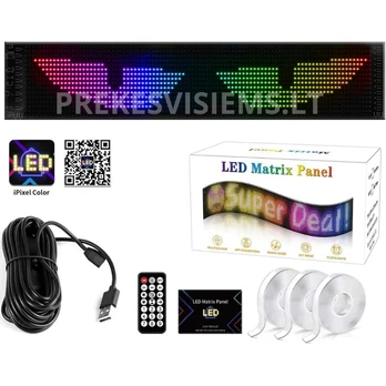 Lanksti LED švieslentė, programuojama 176cm