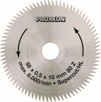 „Proxxon“ diskas 58/10 mm ypač supjaustytas (PR28014)