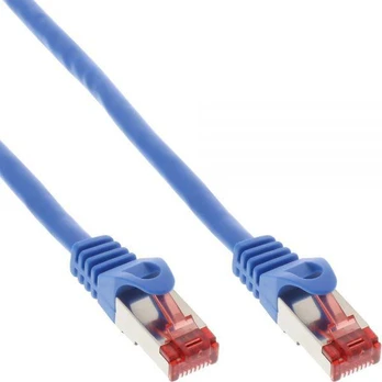 InLine Pechcord S / FTP, PiMF, Cat.6, 250MHz, PVC, mėlyna 30m (76430B)