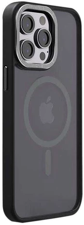 Dėklas X-ONE Dropguard Magnetic Case Air (MagSafe compatible) - for Apple iPhone 15 Plus juodas